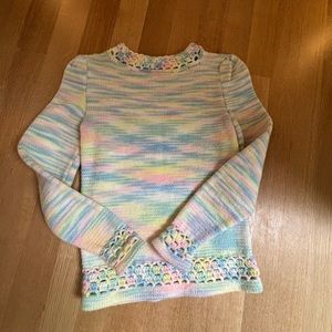 Handmade pastel sweater